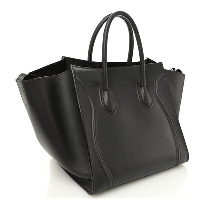 Celine Smooth Calfskin Medium Phantom Luggage Grey 3 of 11