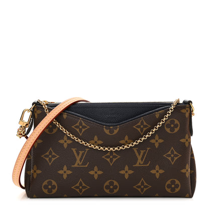 Louis Vuitton Monogram Pallas Clutch Blue Marine 1 of 12