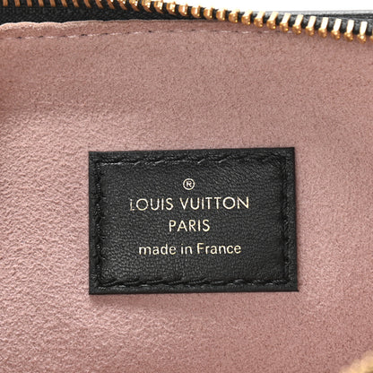 Louis Vuitton Lambskin Embossed Monogram Coussin PM Black 6 of 9