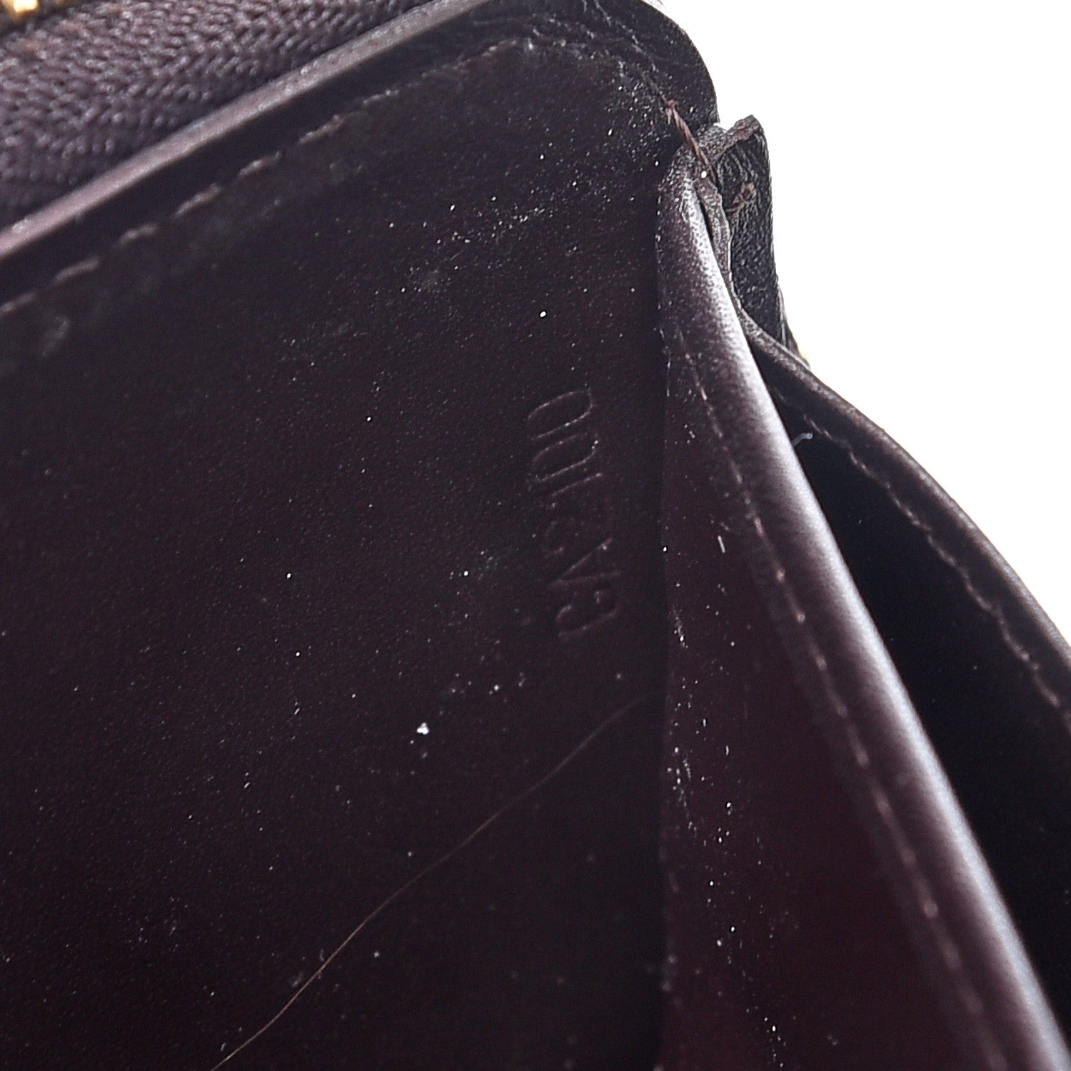 Louis Vuitton Vernis Zippy Wallet Amarante 7 of 7