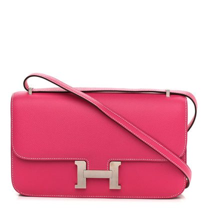 Hermes Epsom Constance Elan 25 Rose Tyrien 1 of 15