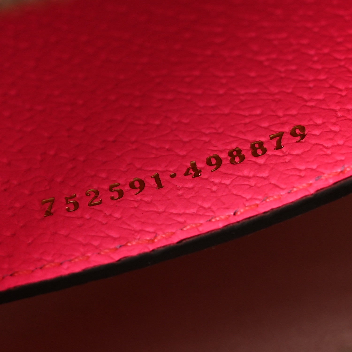 Gucci GG Supreme Monogram Textured Dollar Calfskin Web Ophidia Small Crossbody Bag Beige Ebony Fuchsia 7 of 13