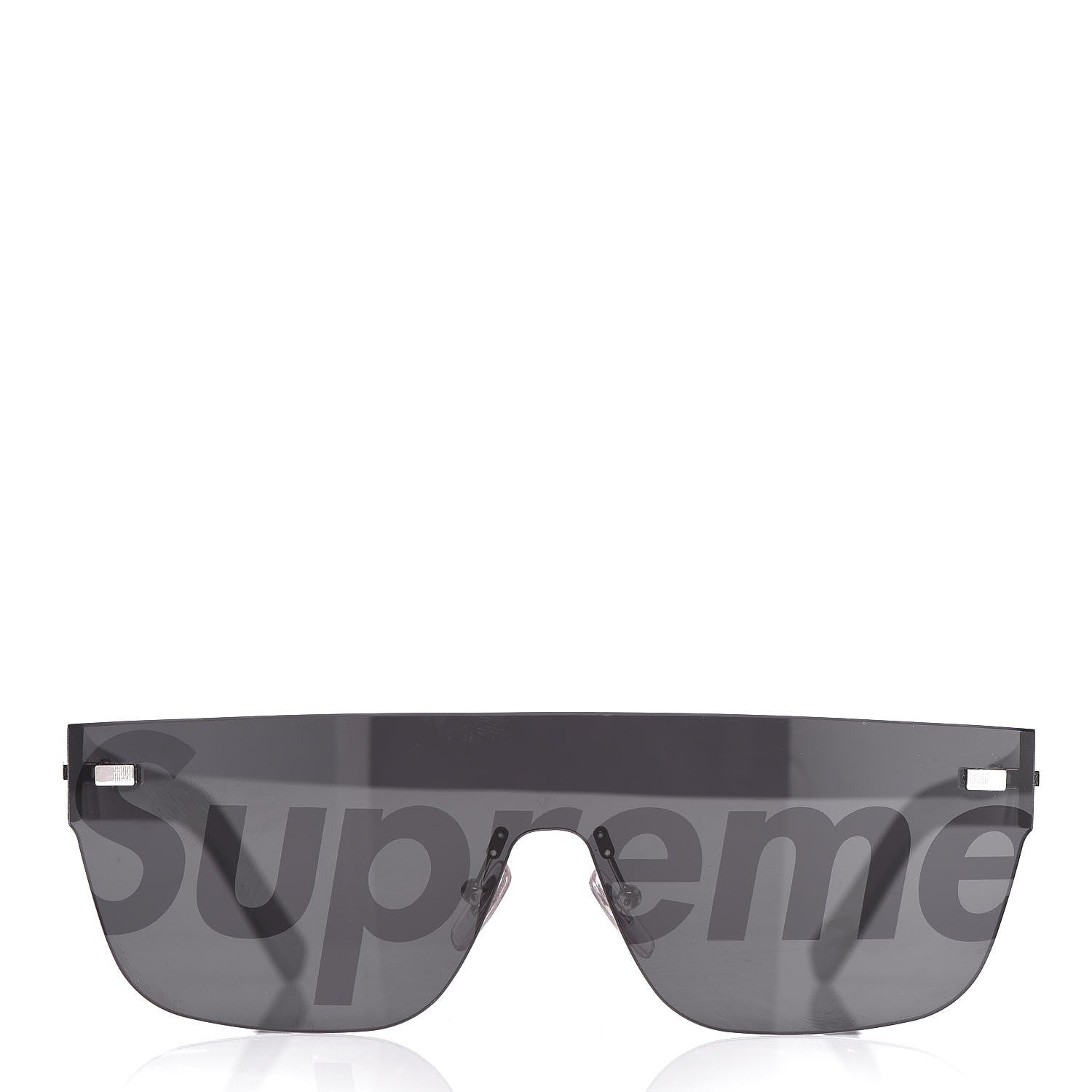 Louis Vuitton X SUPREME City Mask Sunglasses Black 2 of 7