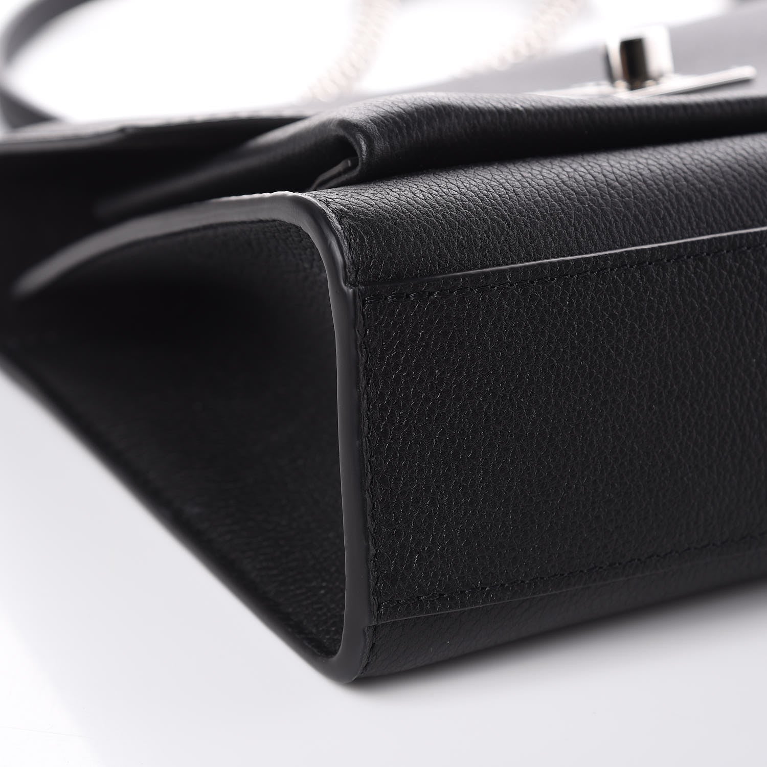 Louis Vuitton Soft Calfskin My Lockme Chain Bag BB Black 7 of 9