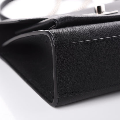 Louis Vuitton Soft Calfskin My Lockme Chain Bag BB Black 7 of 9