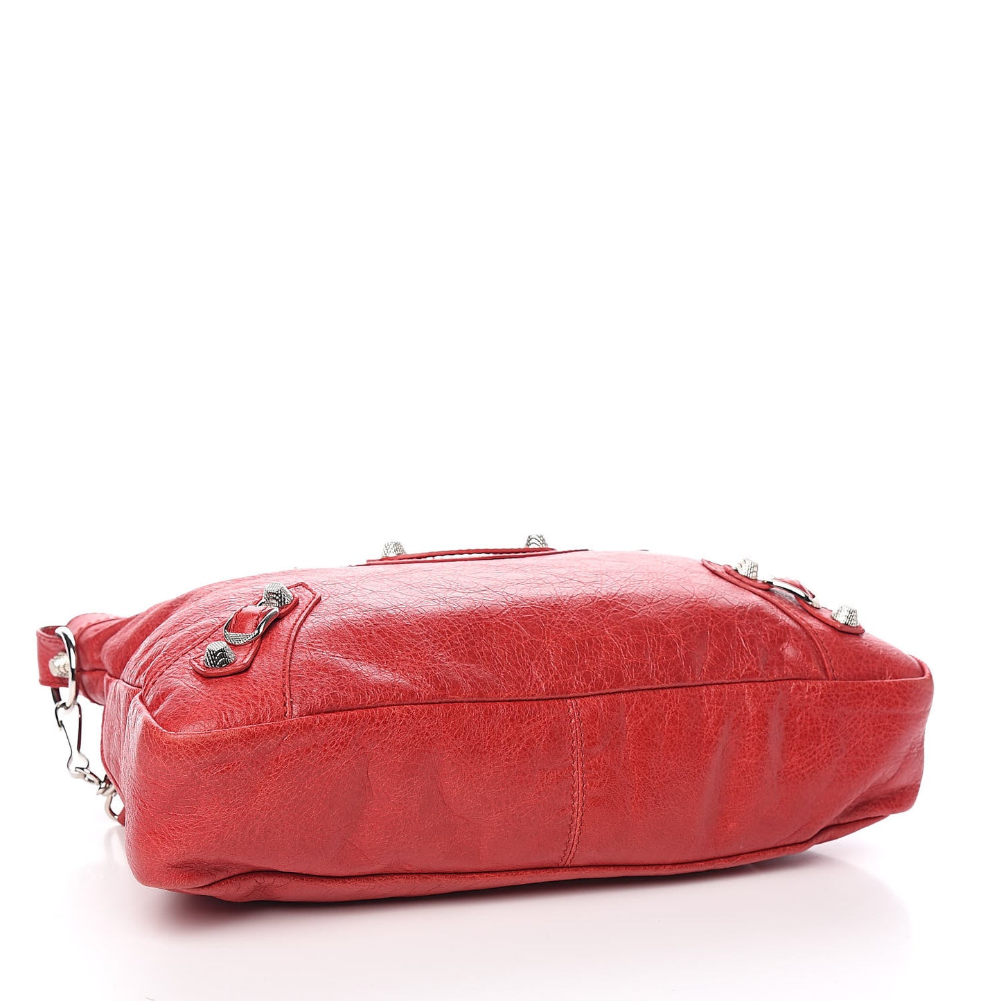 Agneau Giant 12 Silver Hardware Town Rouge Coquelicot