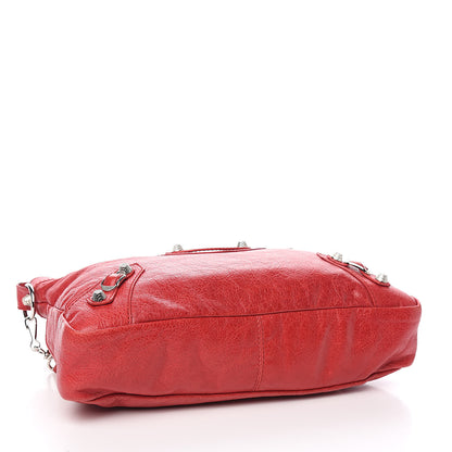 Balenciaga Agneau Giant 12 Silver Hardware Town Rouge Coquelicot 4 of 10