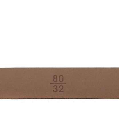 Chanel Calfskin CC Logo Skinny Belt 80 32 Navy Blue 5 of 6