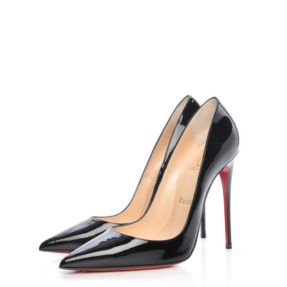 Christian Louboutin Patent So Kate 120 Pumps 38.5 Black 3 of 10
