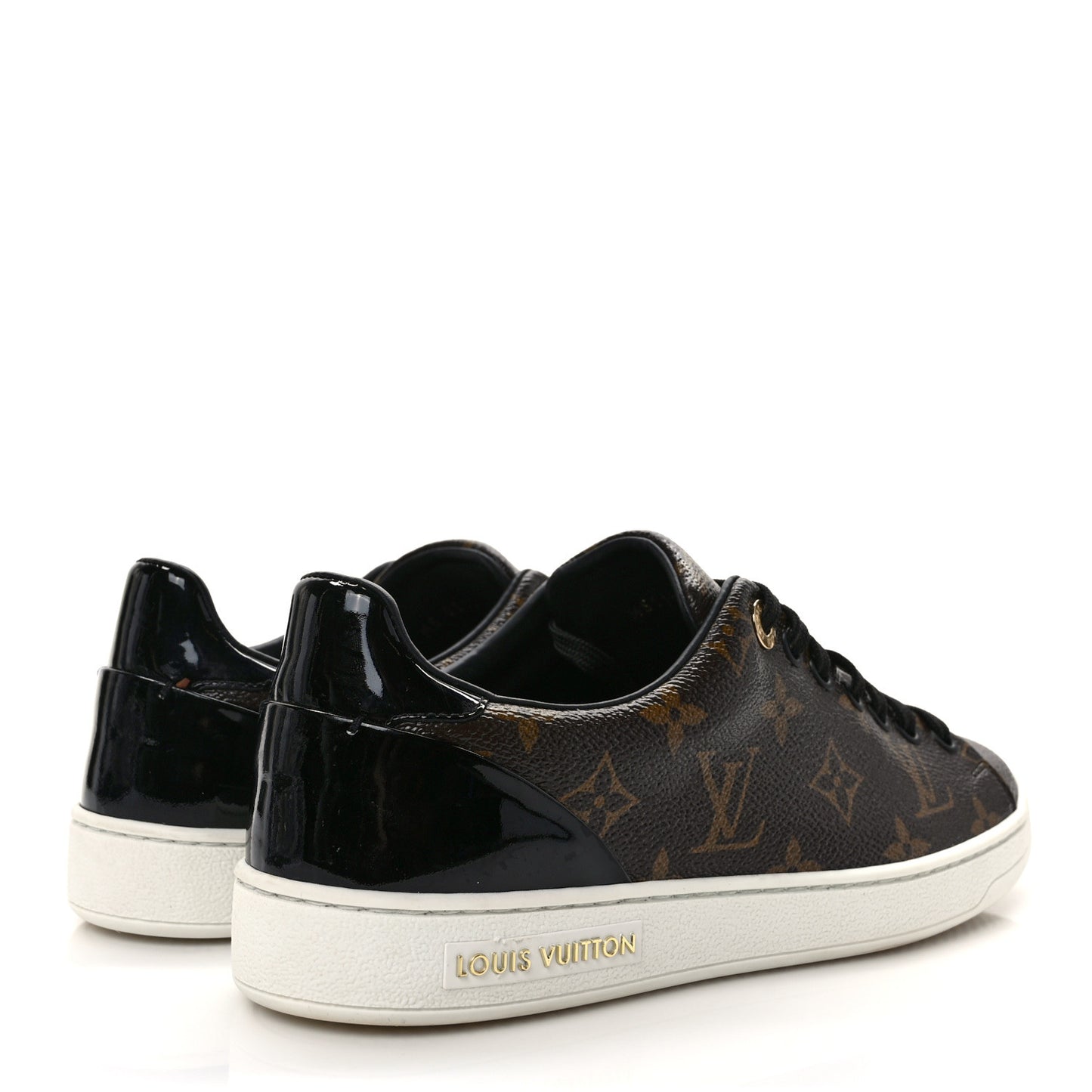 Patent Monogram Frontrow Sneakers 38