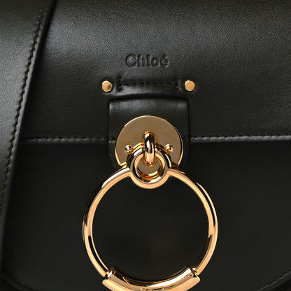 Chloe Calfskin Suede Small Tess Bag Deep Forest 8 of 10