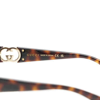 Gucci Acetate Oval Sunglasses GG1660S Tortoise 6 of 8