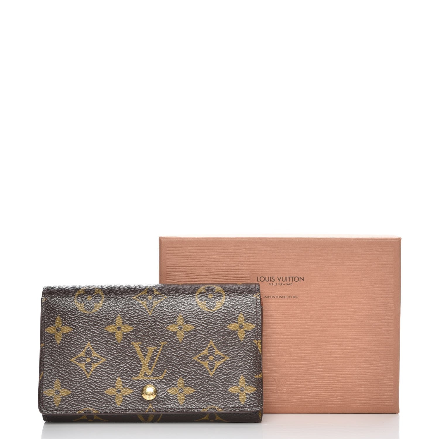 Louis Vuitton Monogram Porte-Monnaie Billets Tresor Wallet 8 of 8