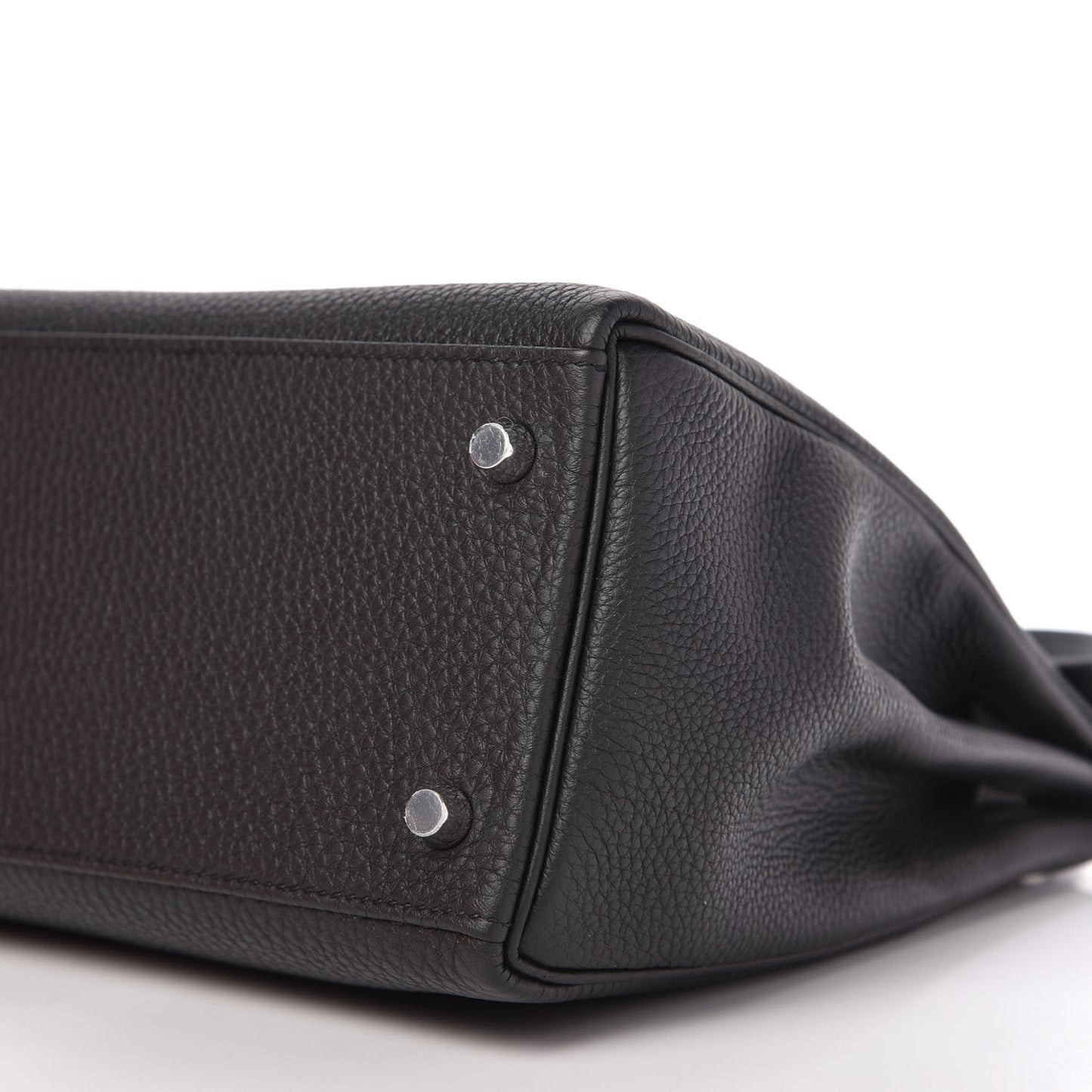 Togo Matte Alligator Kelly Retourne Touch 28 Black