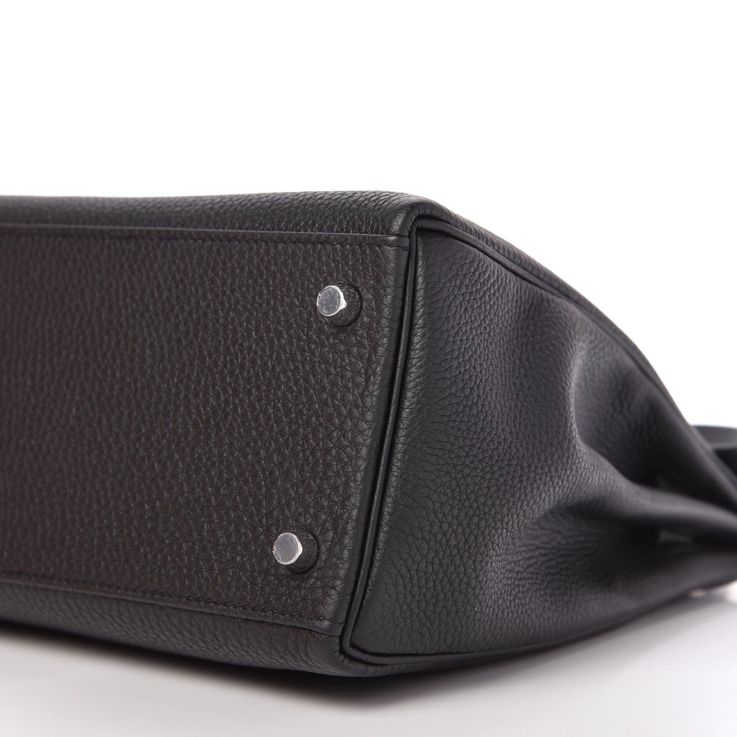 Hermes Togo Matte Alligator Kelly Retourne Touch 28 Black 7 of 11