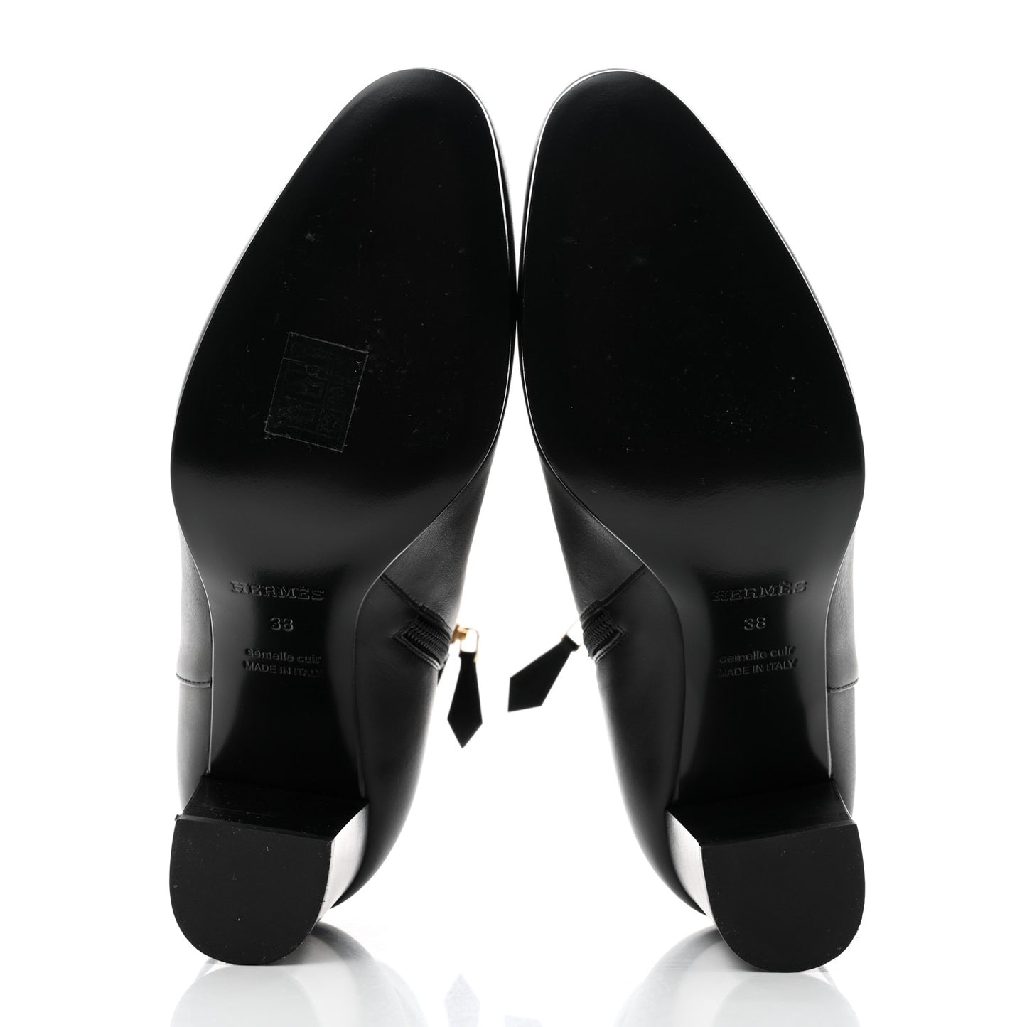 Calfskin Saint Germain Ankle Boots 38 Black