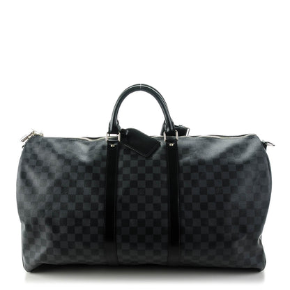 Louis Vuitton Damier Graphite Keepall Bandouliere 55 1 of 9