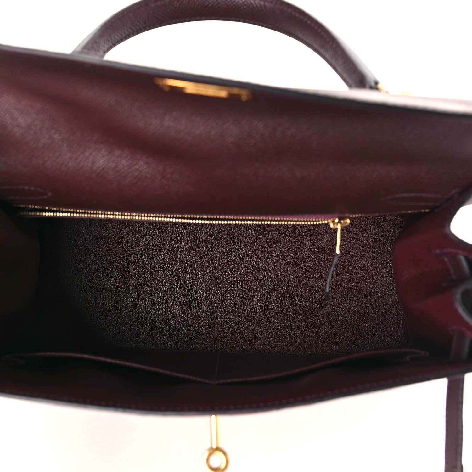 Hermes Epsom Kelly Sellier 28 Rouge Sellier 5 of 9