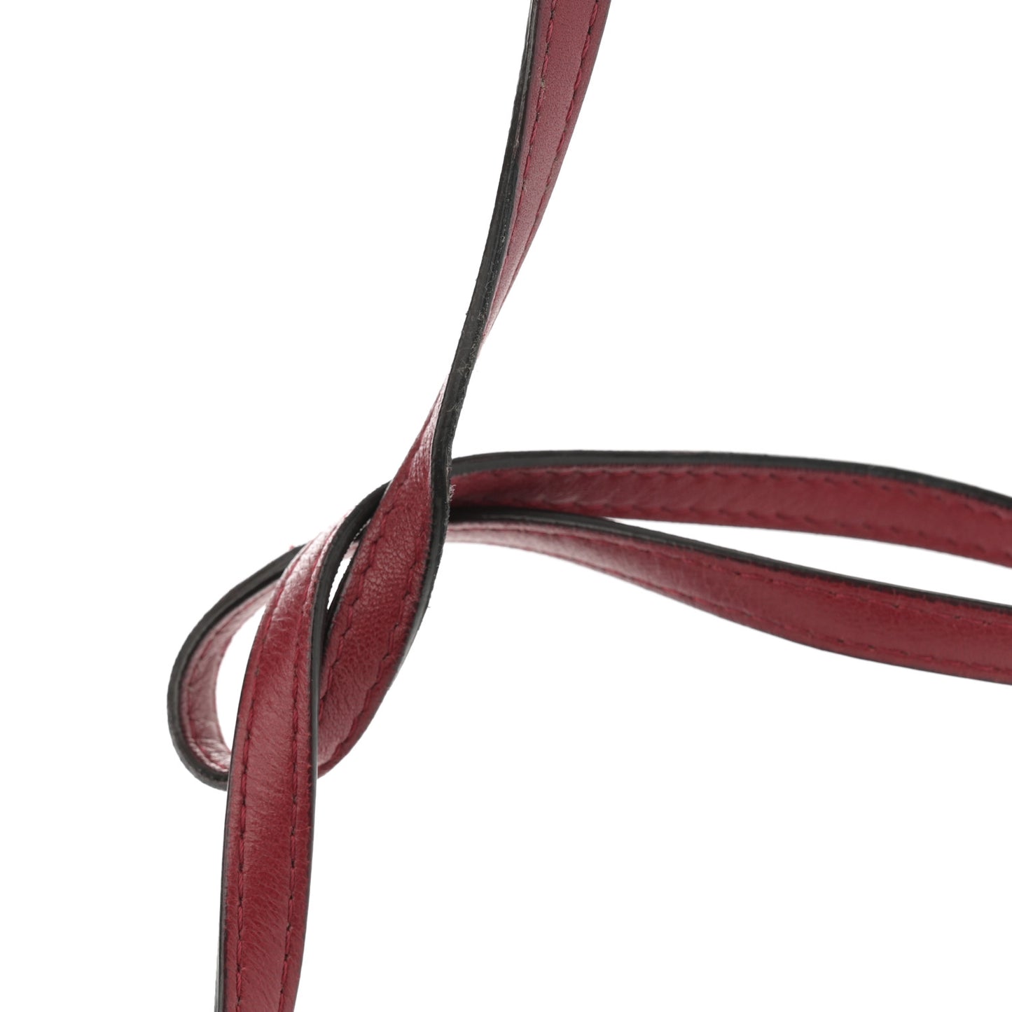 Nappa Elaphe Monster Eyes Mini Peekaboo Iconic Satchel Ruby Bois de Rose Natural