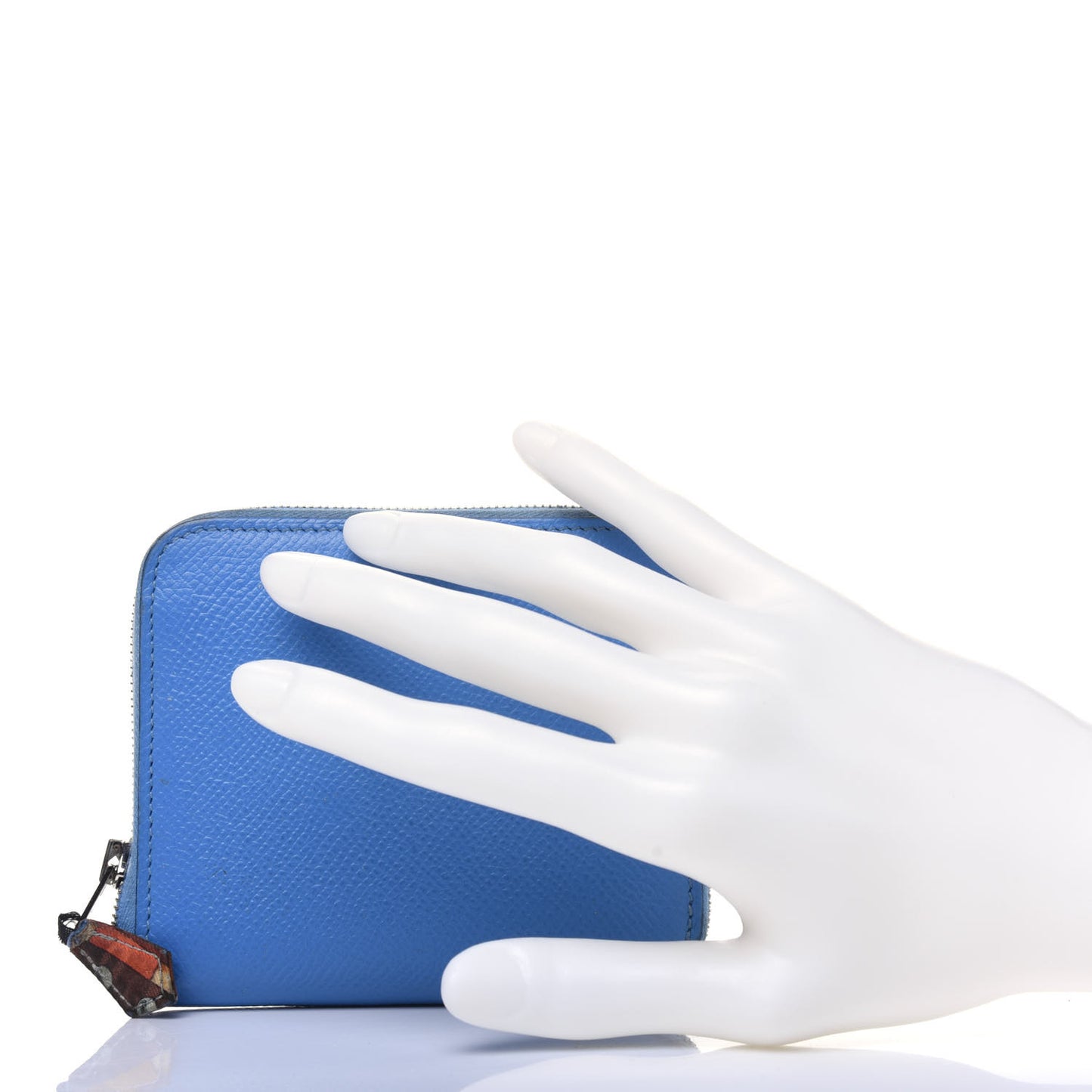 Epsom Silk'In Compact Wallet Bleu Paradis