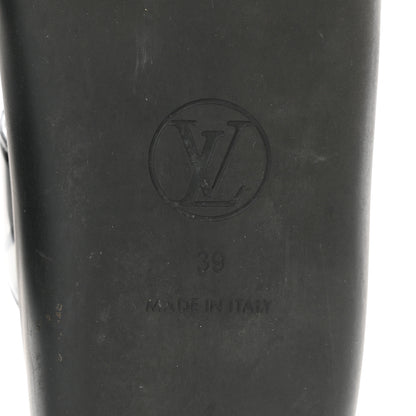 Louis Vuitton Monogram Sunbath Flat Mule Sandals 39 Black 7 of 8