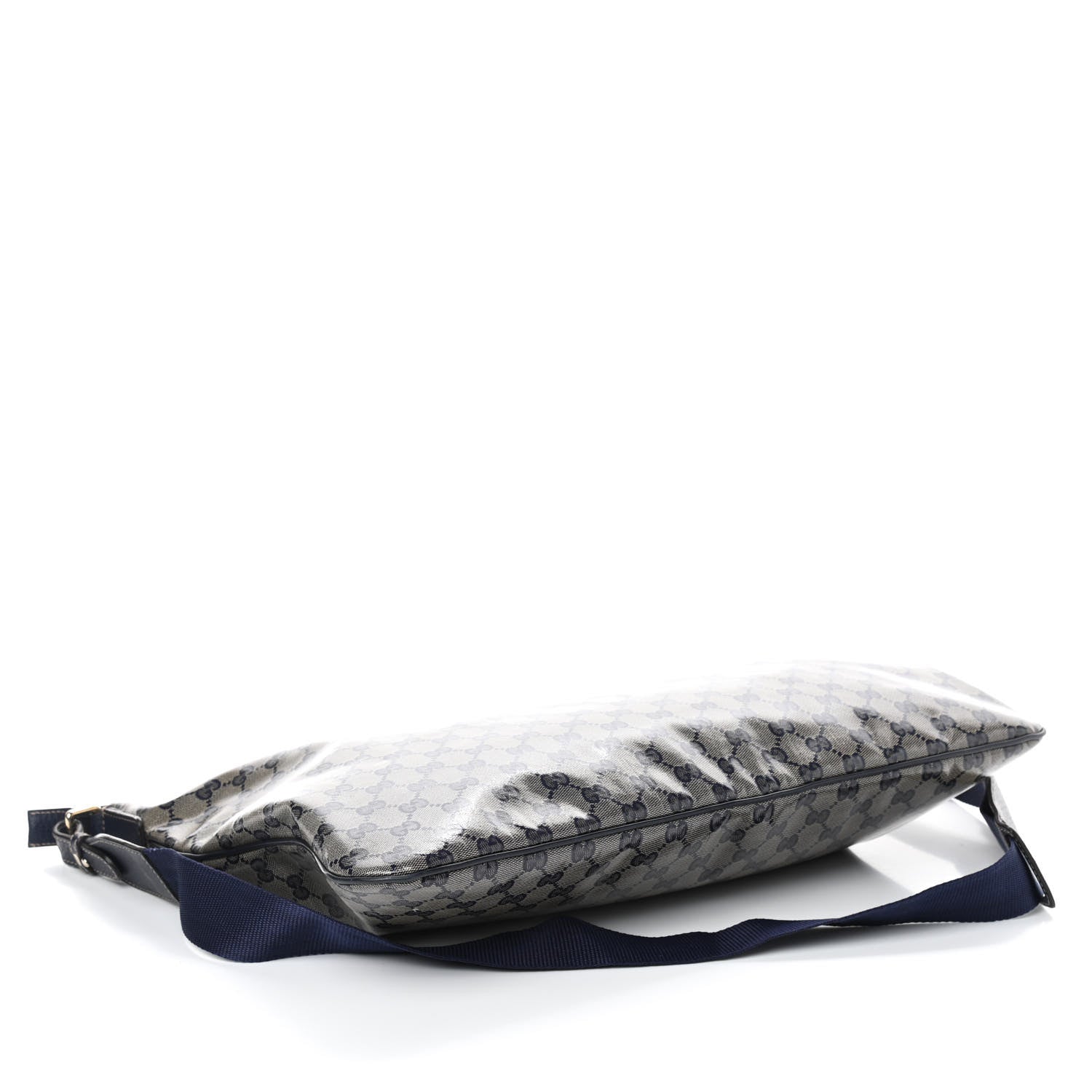 Gucci Crystal Monogram Messenger Bag Navy 4 of 10