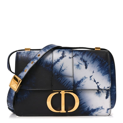 Christian Dior Box Calfskin Tie Dye 30 Montaigne Flap Bag Multicolor 1 of 9
