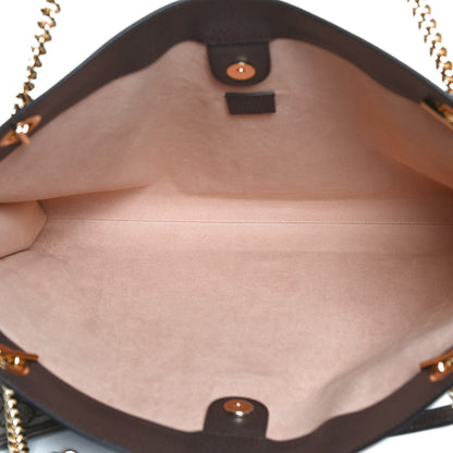 Gucci GG Supreme Monogram Large Rajah Chain Tote Beige New Acero 5 of 11
