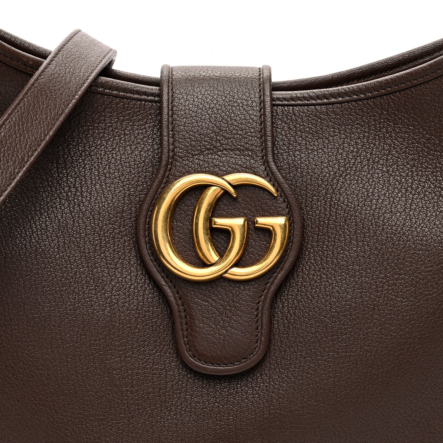 Gucci Goatskin Medium Aphrodite Shoulder Bag New Acero 8 of 10