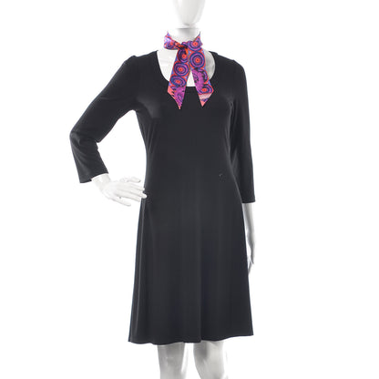 Hermes Silk The Savana Dance Twilly Capucine Violet Bleu 2 of 6