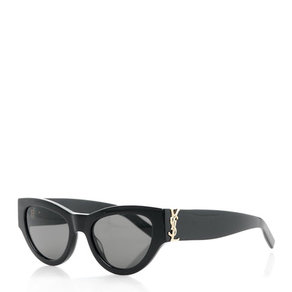 Saint Laurent Acetate Sunglasses SL M94 Black 1 of 8