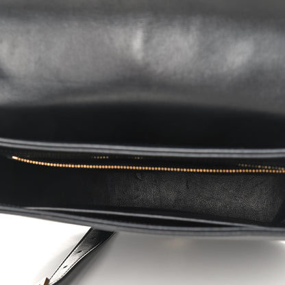 Saint Laurent Calfskin Quilted Y Joan Satchel Black 4 of 8