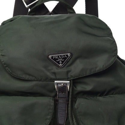 Prada Nylon Vela Medium Backpack Green 13 of 18