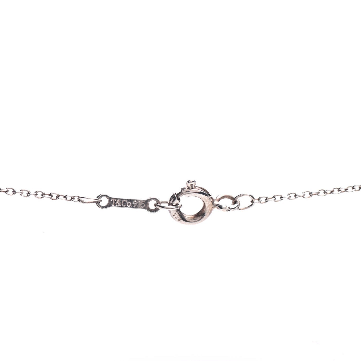 Sterling Silver Small Paloma Picasso Loving Heart Pendant Necklace