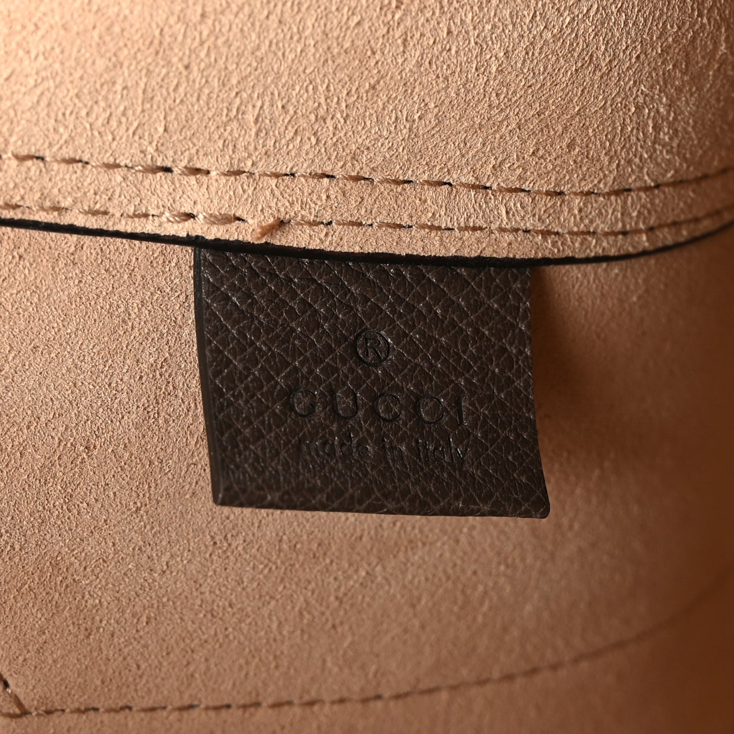 GG Supreme Monogram Web Large DIY Ophidia Vertical Shopping Tote Brown