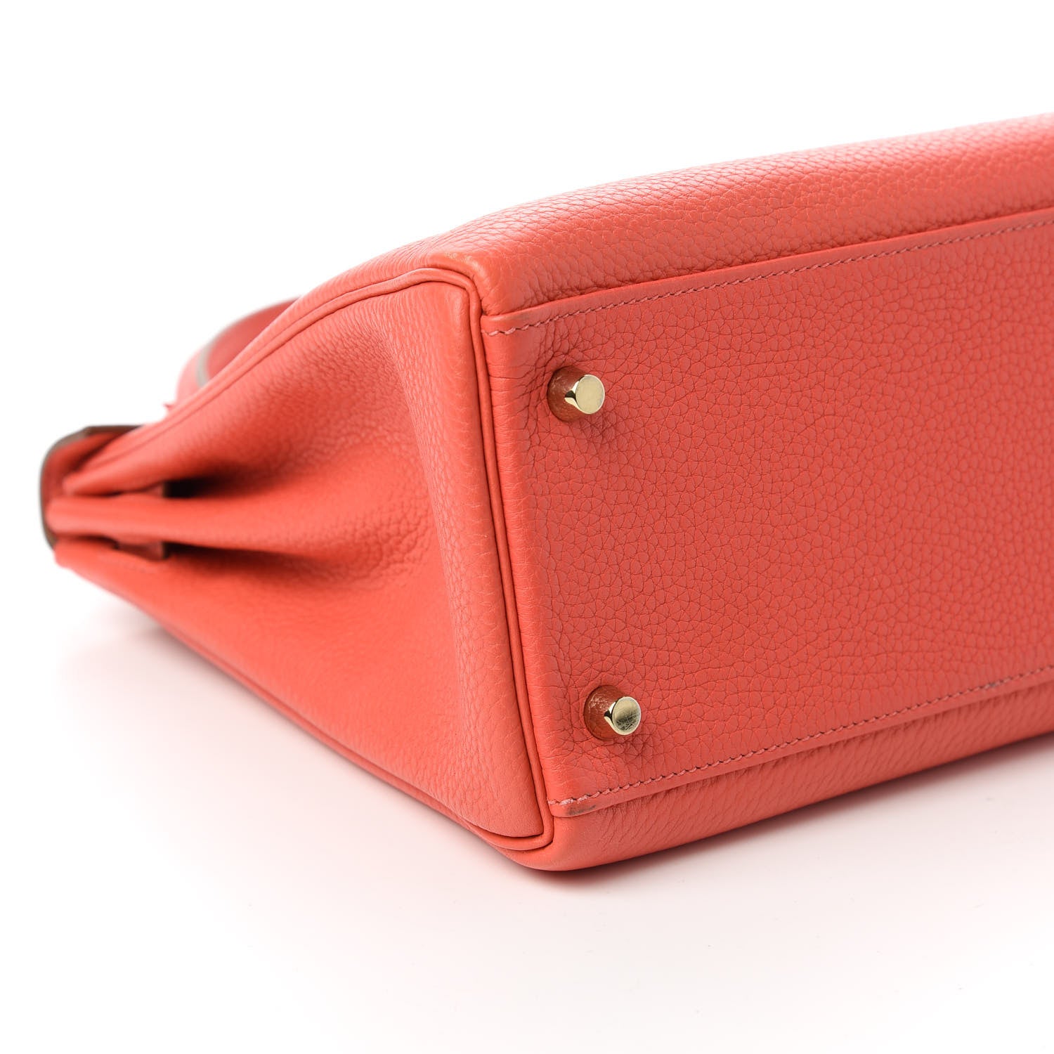 Hermes Taurillon Clemence Kelly Retourne 32 Rose Jaipur 6 of 10