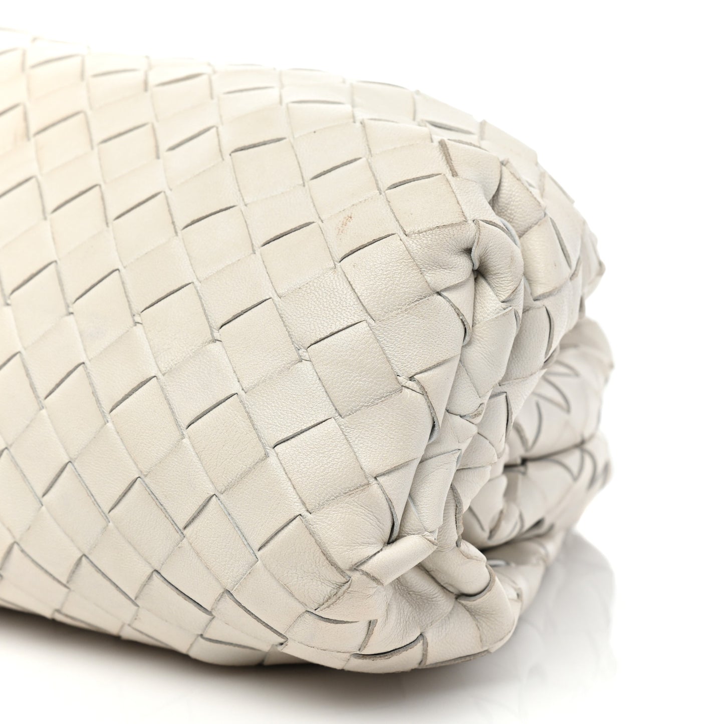 Nappa Maxi Intrecciato The Pouch Oversized Clutch Plaster