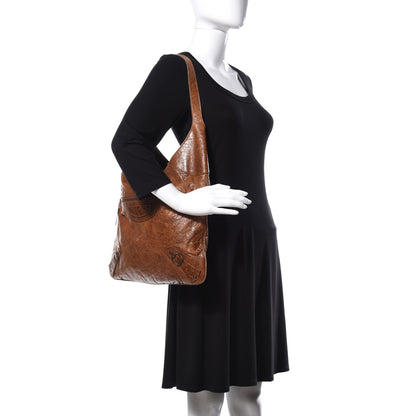 Balenciaga Agneau Classic Hardware Besace Hobo Sienna 2 of 9