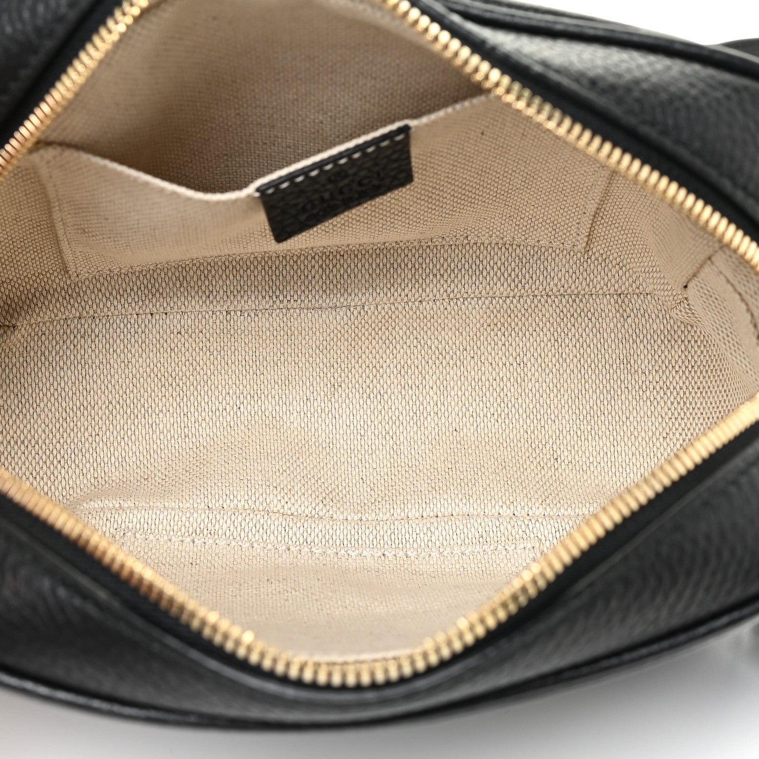 Gucci Pebbled Calfskin Small Soho Disco Bag Black 5 of 12