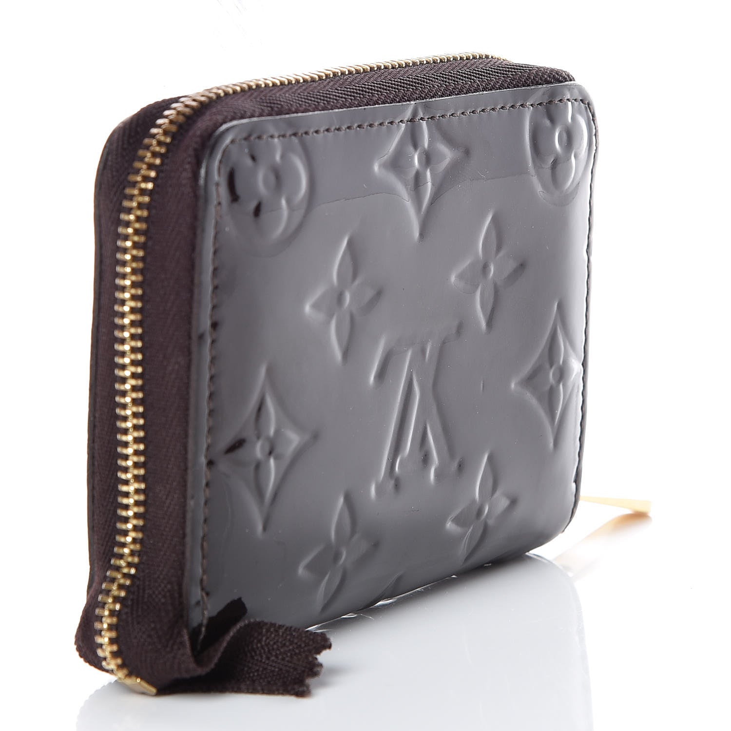 Louis Vuitton Vernis Zippy Coin Purse Wallet Amarante 3 of 10