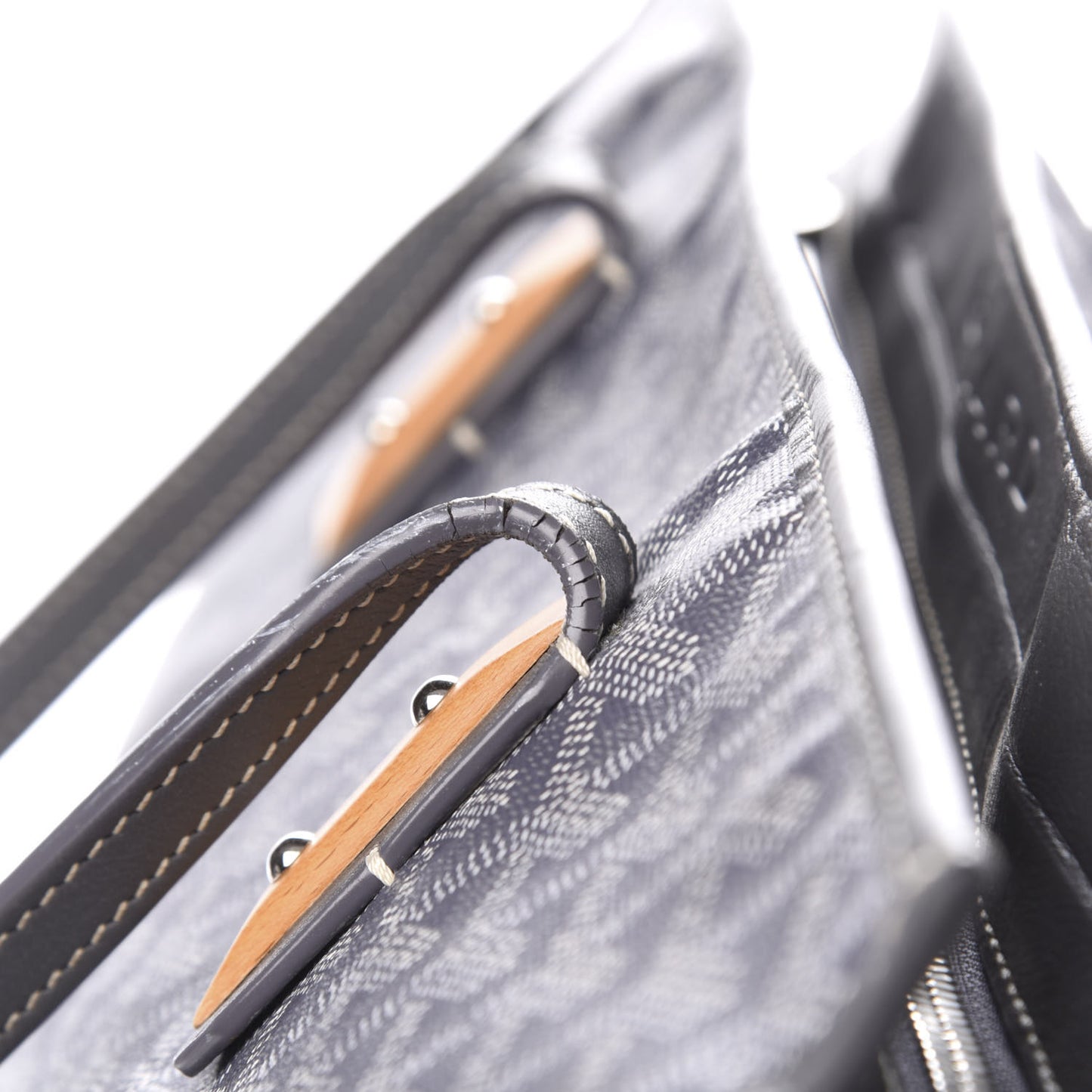 Goyardine Marquises Tote Grey