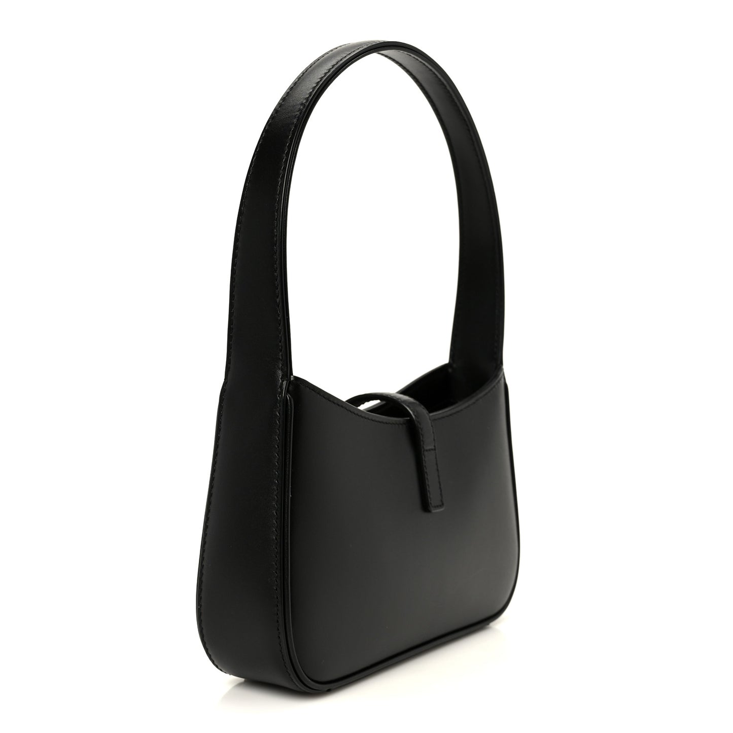 Smooth Calfskin Le 5 A 7 Mini Hobo Black