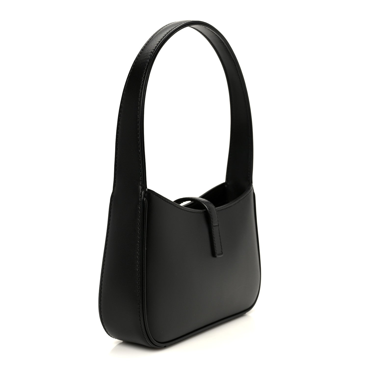 Saint Laurent Smooth Calfskin Le 5 A 7 Mini Hobo Black 3 of 10