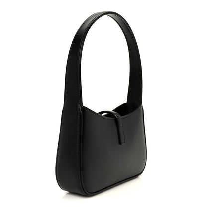 Saint Laurent Smooth Calfskin Le 5 A 7 Mini Hobo Black 3 of 10