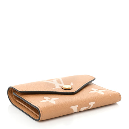 Louis Vuitton Empreinte Monogram Giant Victorine Wallet Arizona Creme 7 of 13
