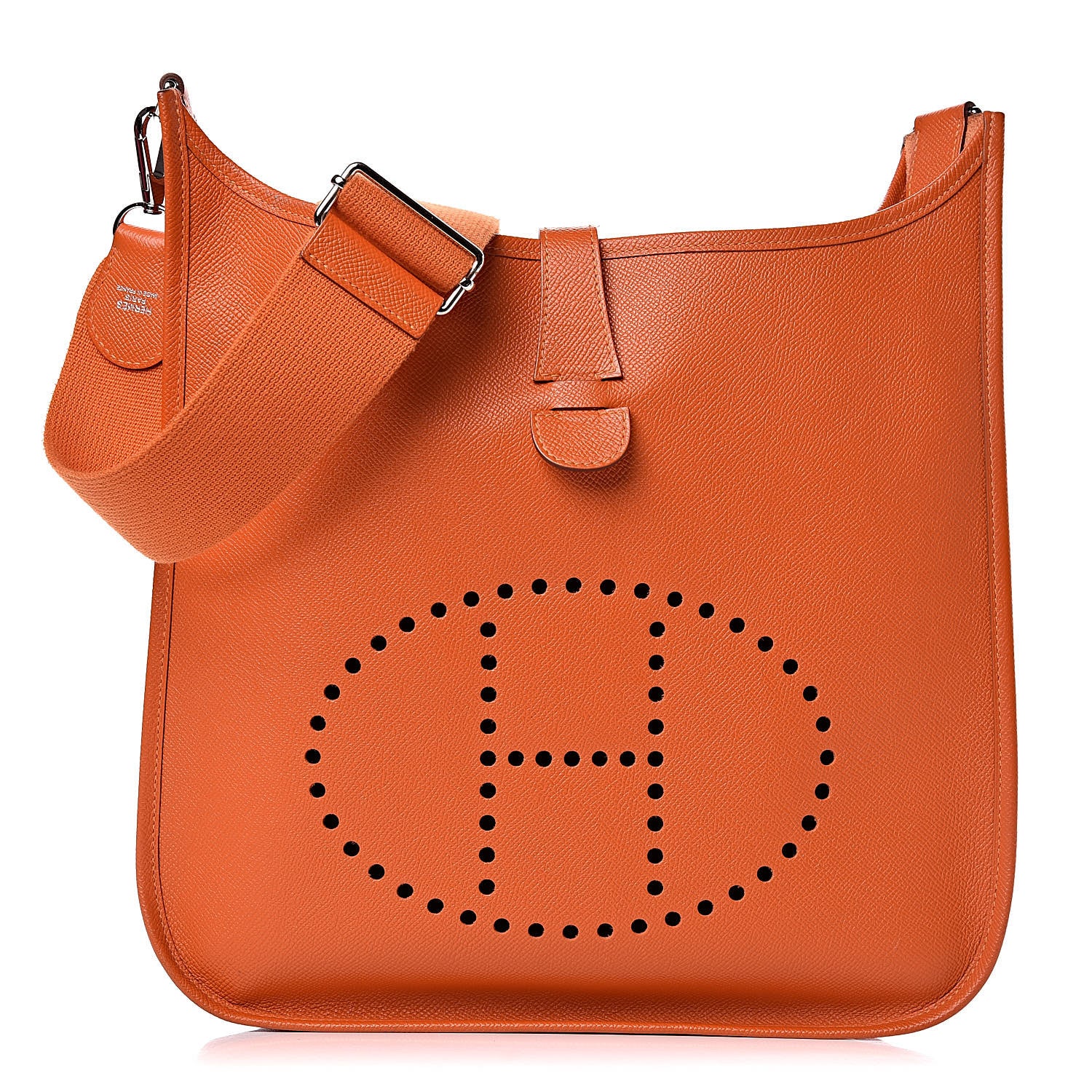 Hermes Epsom Evelyne III GM Orange 1 of 12