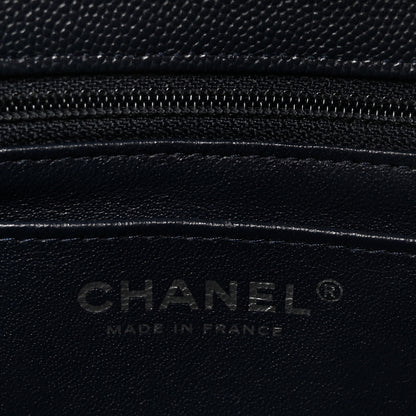 Chanel Caviar Quilted Mini Rectangular Flap Navy 6 of 10