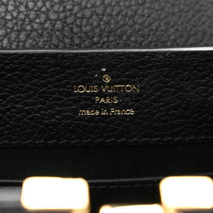 Louis Vuitton Taurillon Mini Capucines Black 6 of 9