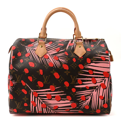 Louis Vuitton Monogram Jungle Dots Speedy 30 Sugar Pink Poppy 1 of 10