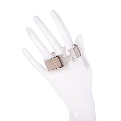 Hermes Enamel Wide Clic Clac H Bracelet PM Marron Glace 2 of 5